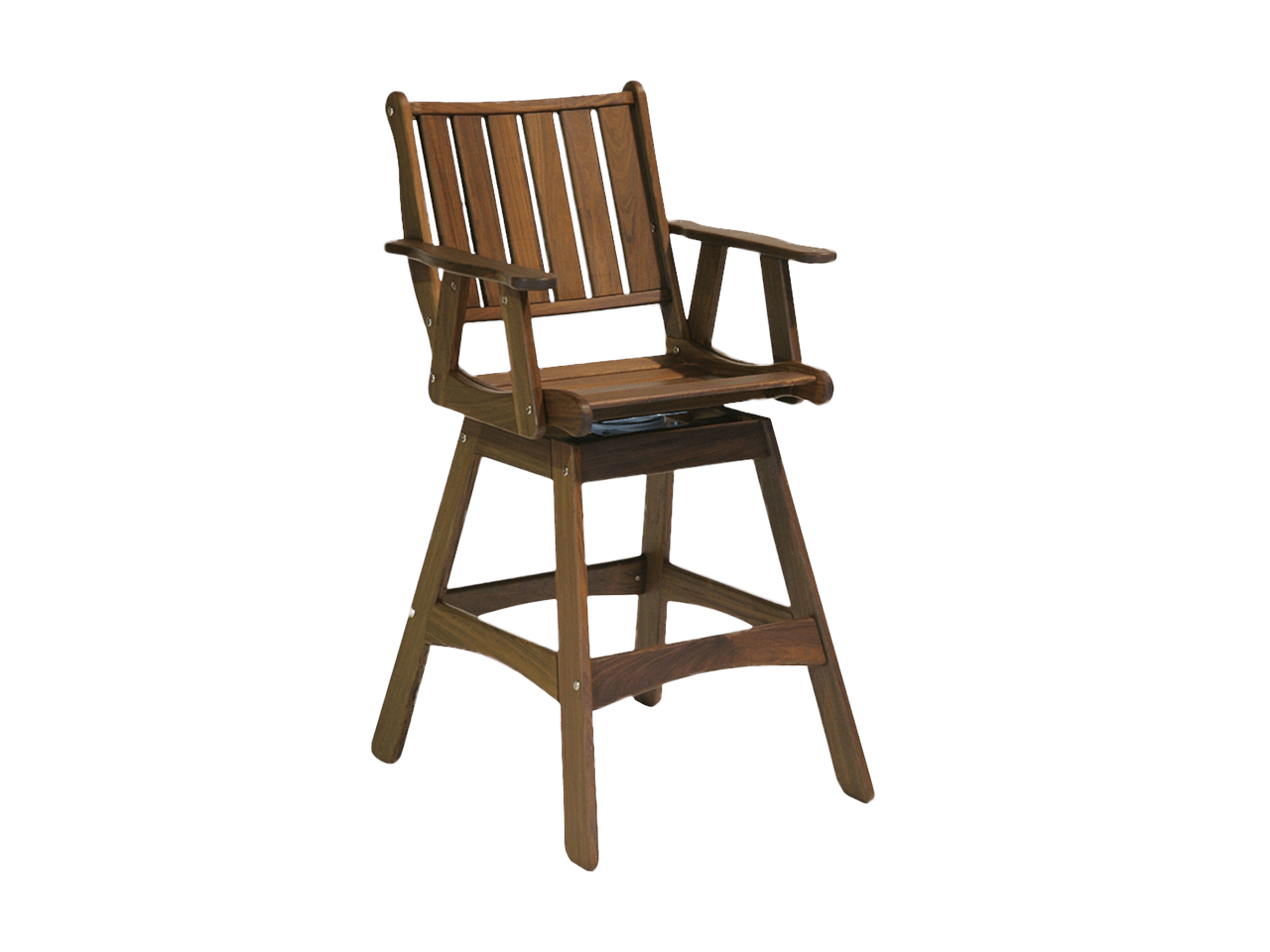Heritage Integra Swivel Hi Dining Arm Chair | Classic Ipe