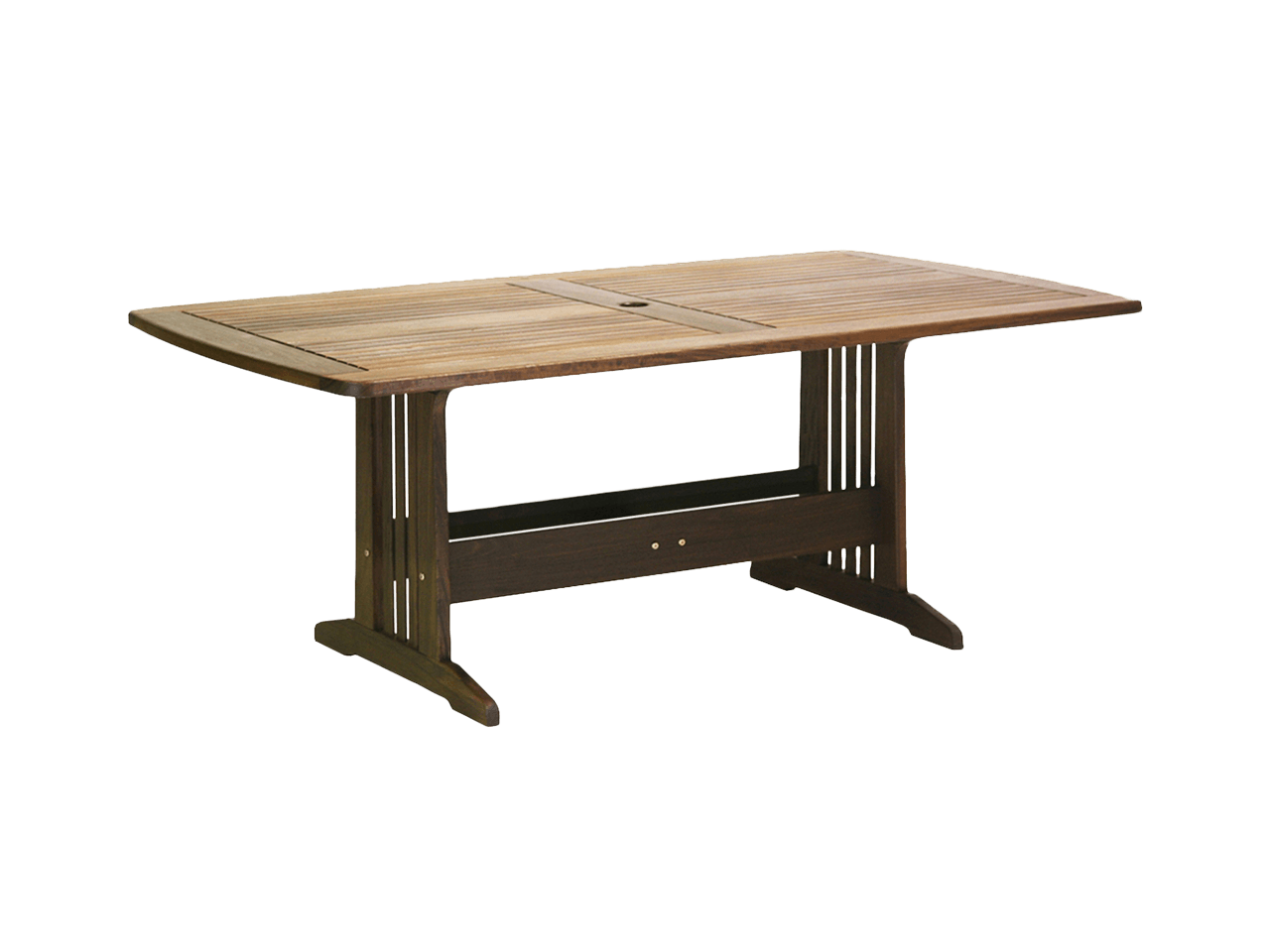 Heritage 74″ Belmont Rectangular Dining Table | Classic Ipe