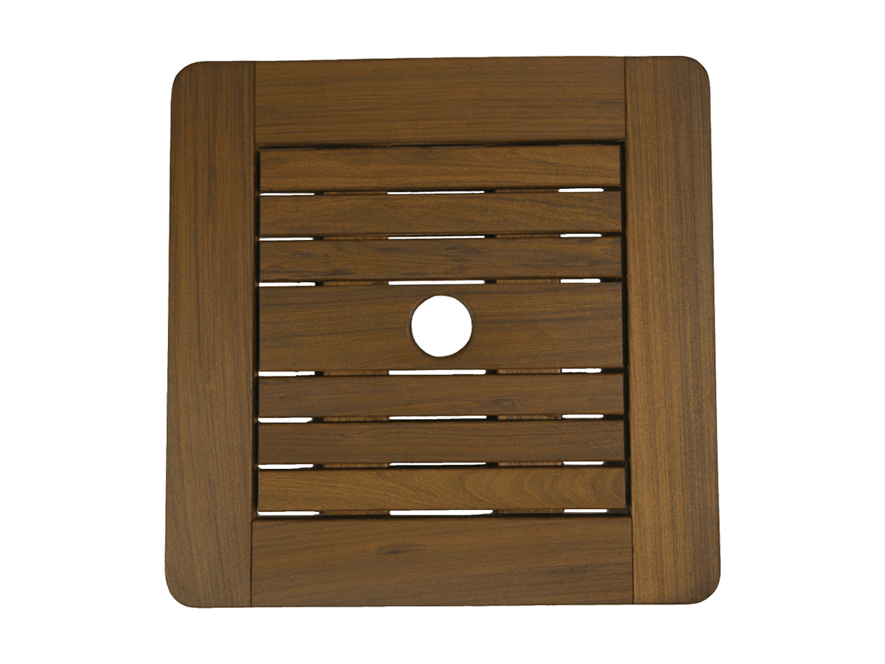 Heritage 21″ Beechworth Square Lazy Susan | Classic Ipe
