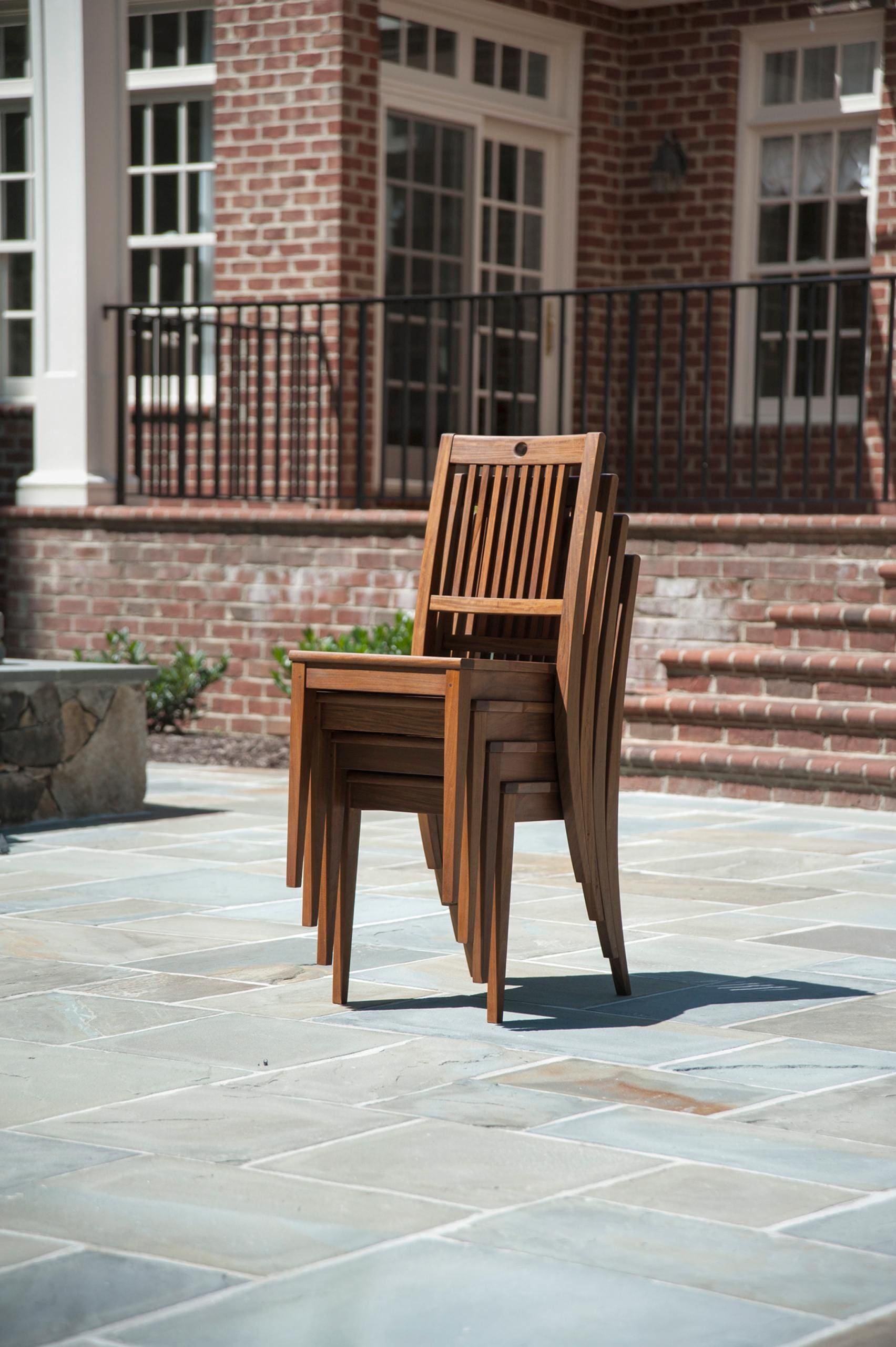 Opal Bistro Stacking Chair Jensen Outdoor