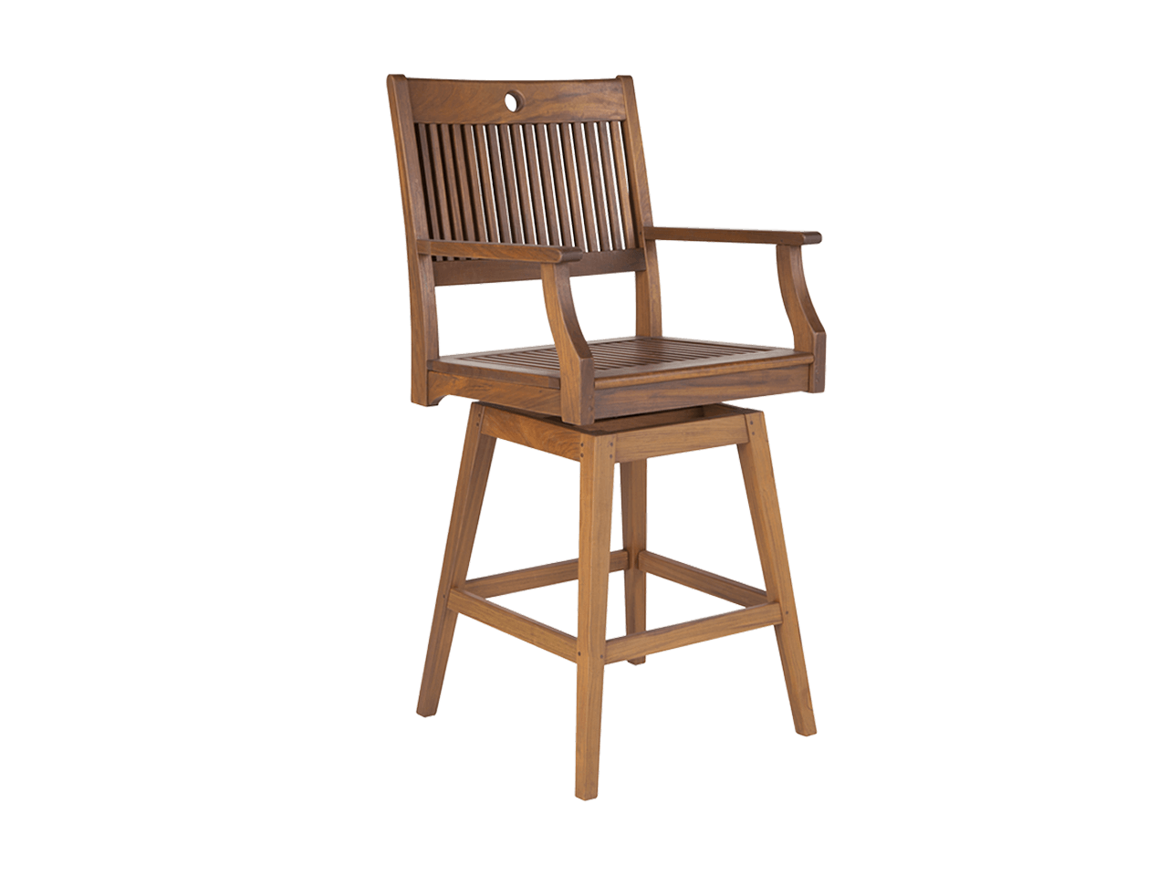 Opal Swivel Hi Dining Arm Chair