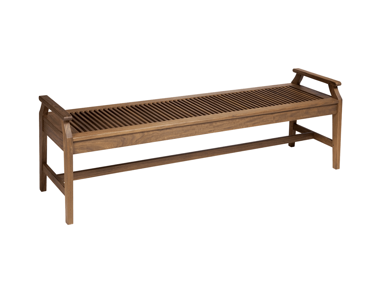 Opal 72″ Bench with Arms