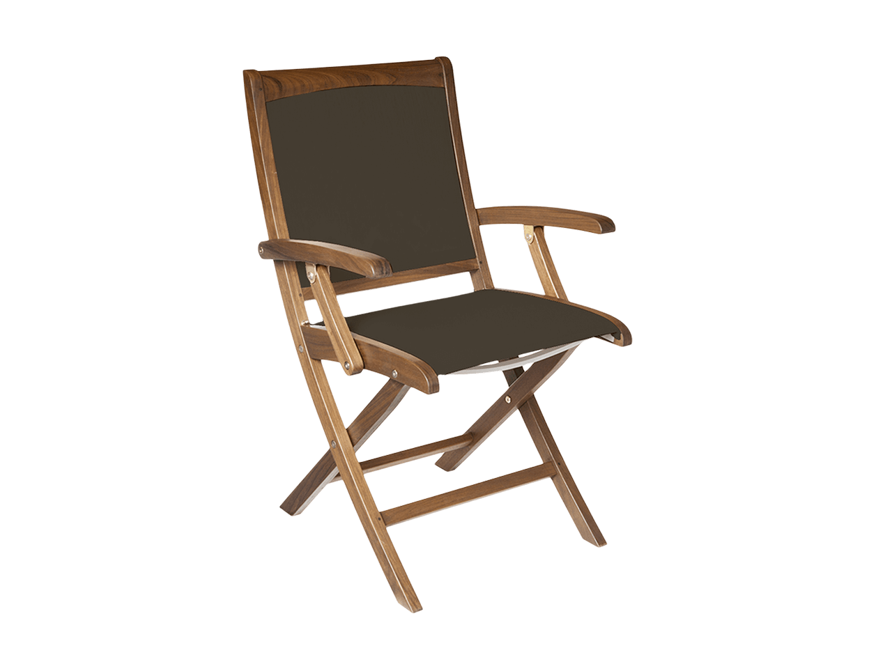 Topaz Folding Sling Arm Chair