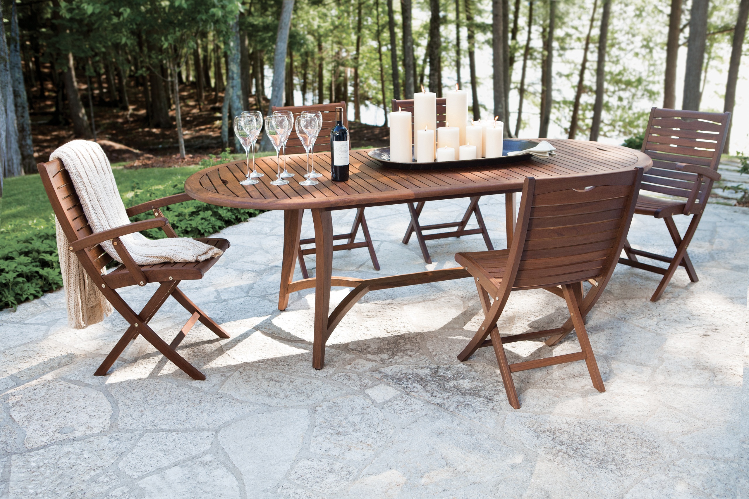 jensen outdoor - explore luxury wood furniture