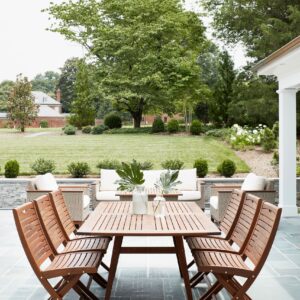 Topaz Folding Side Chair - Jensen Outdoor