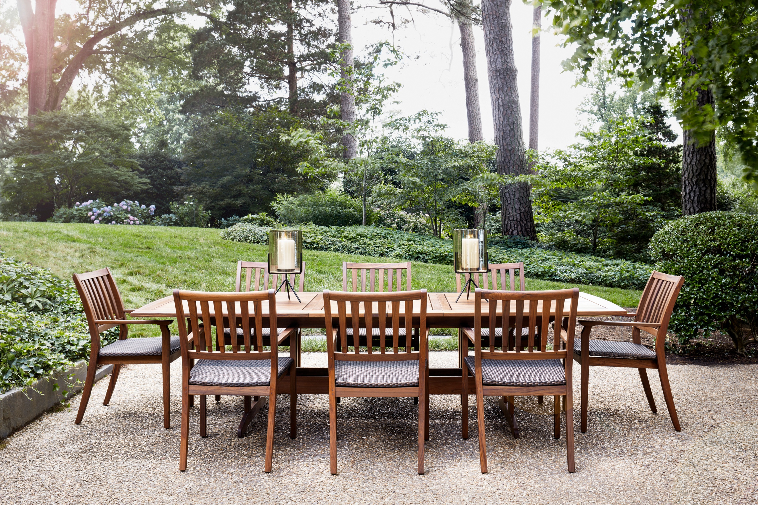 jensen outdoor - explore luxury wood furniture