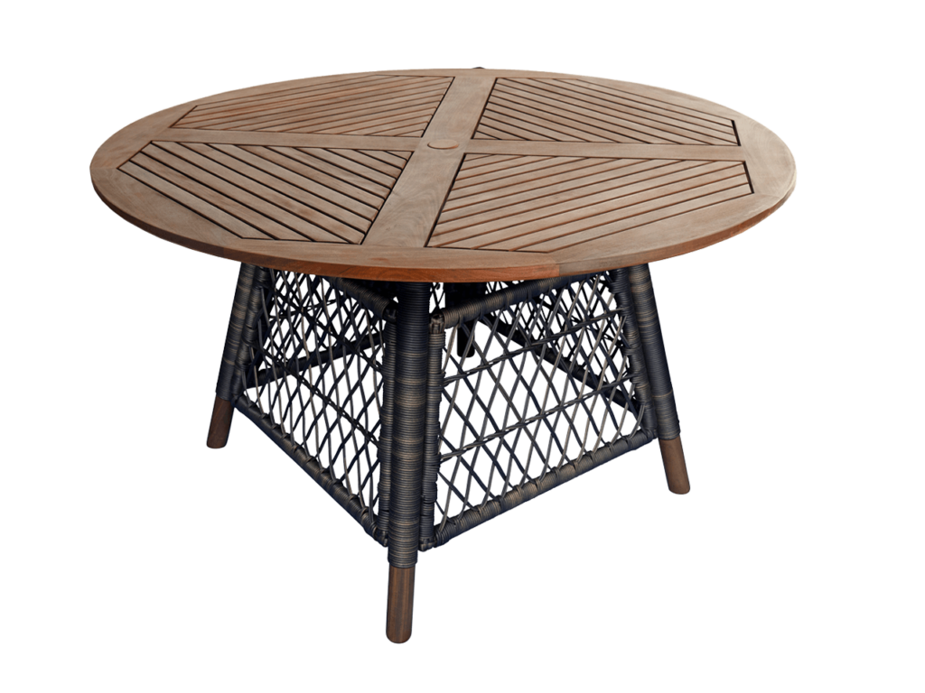 Vintage Outdoor Table Round