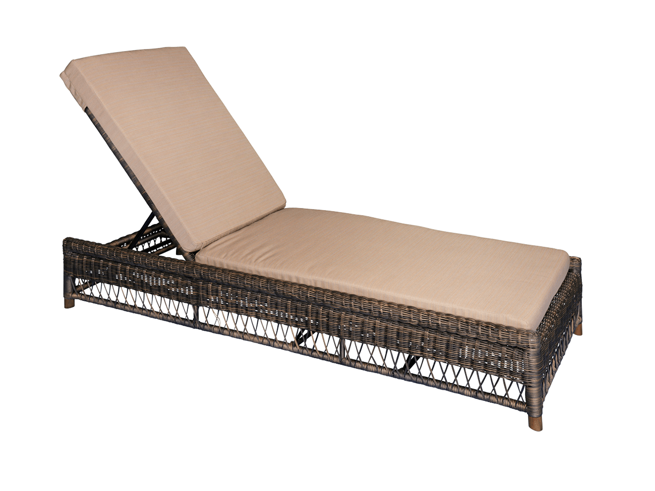 Vintage Chaise Lounge Jensen Outdoor