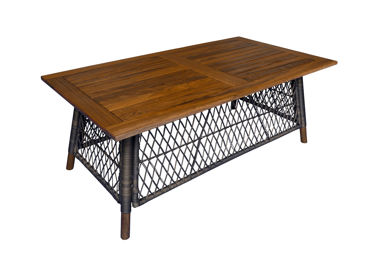 Vintage 48″ Rectangular Coffee Table