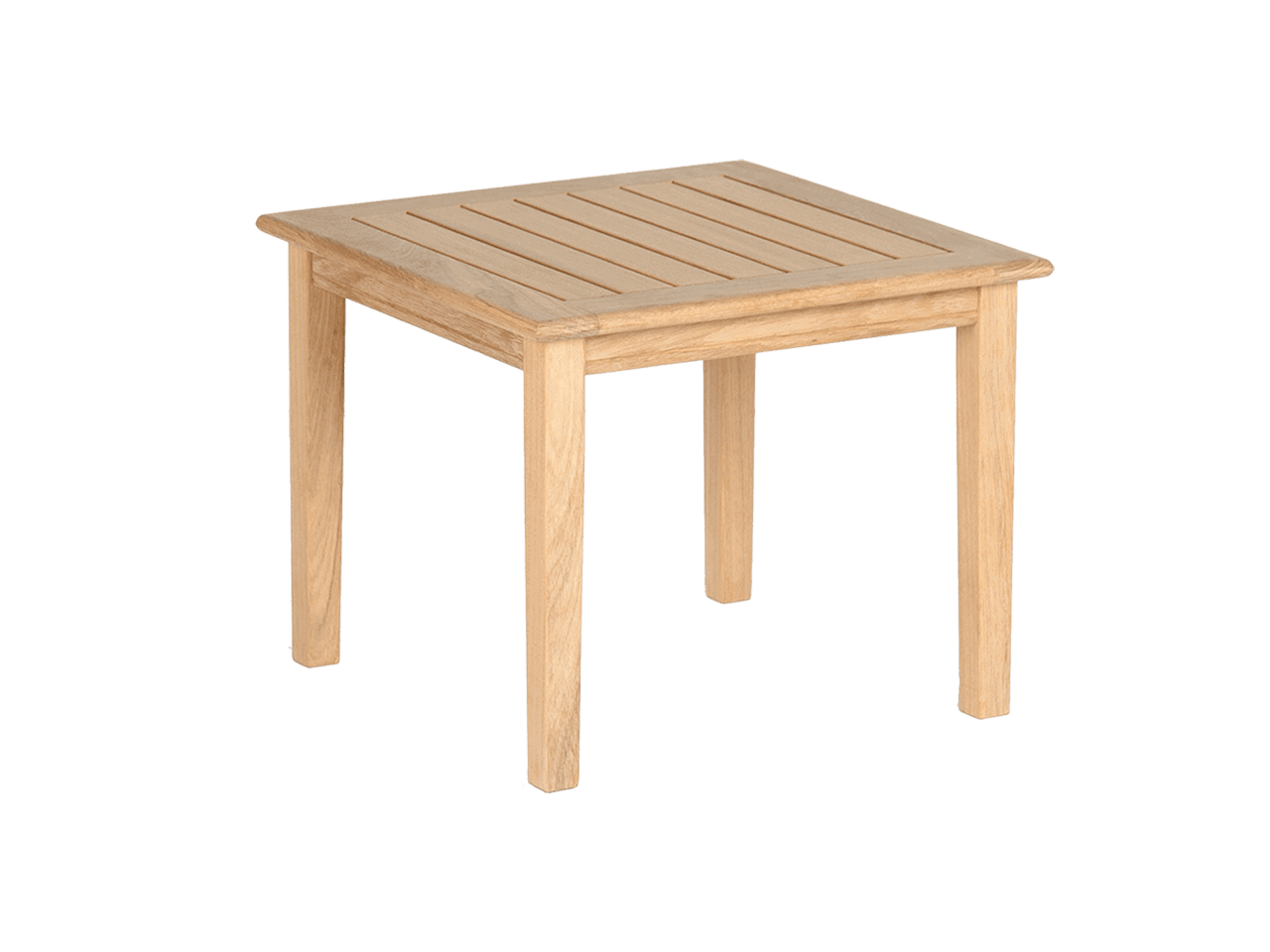 English 23″ Square Side Table