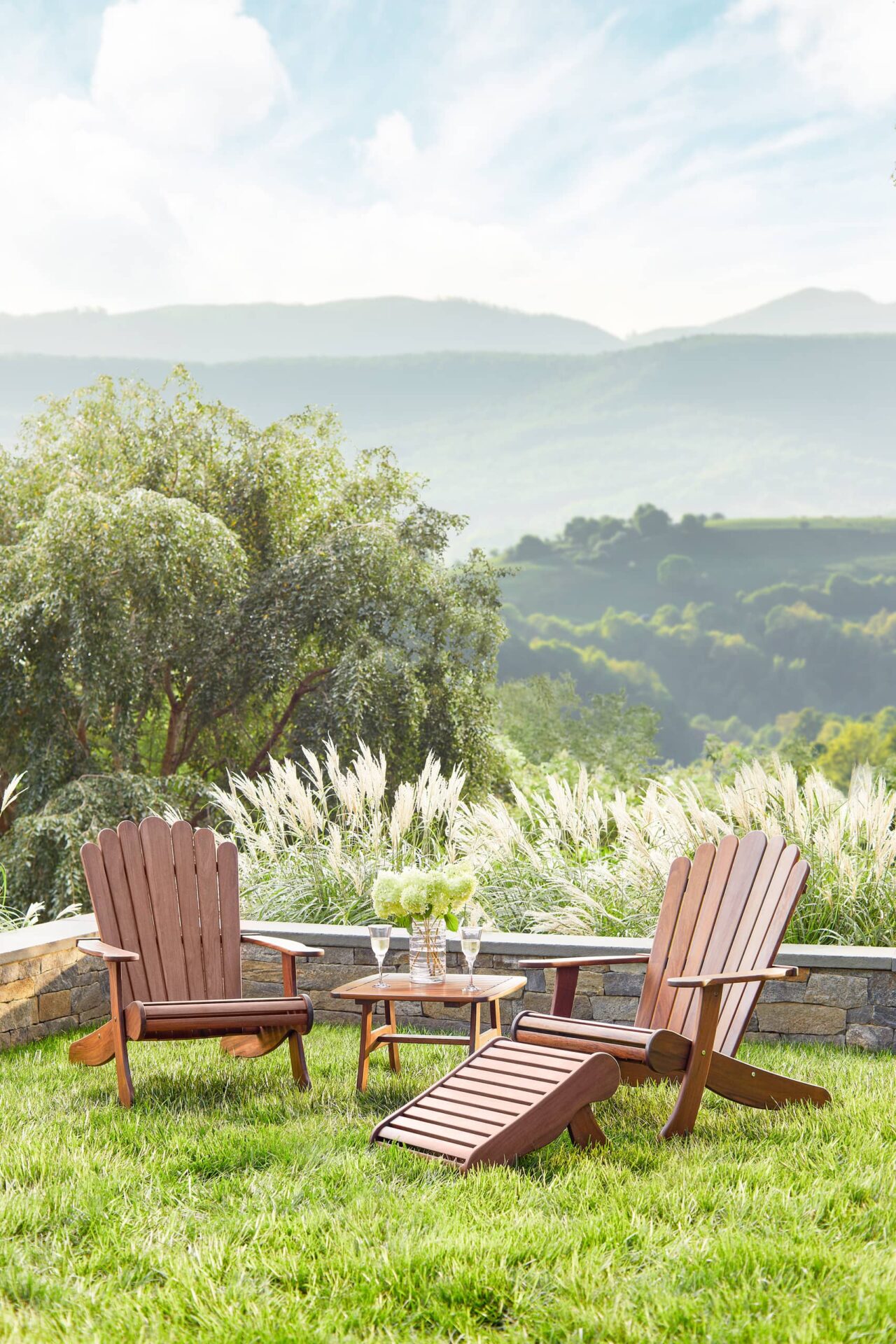 Classic Ipe 22" Square Side Table Jensen Outdoor