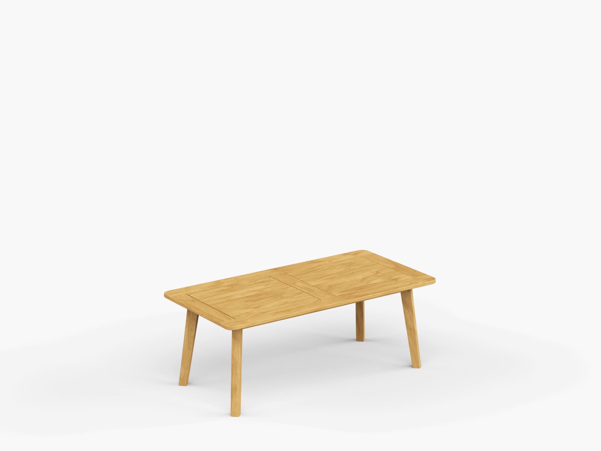 Foundations 48” Rectangular Teak Coffee Table