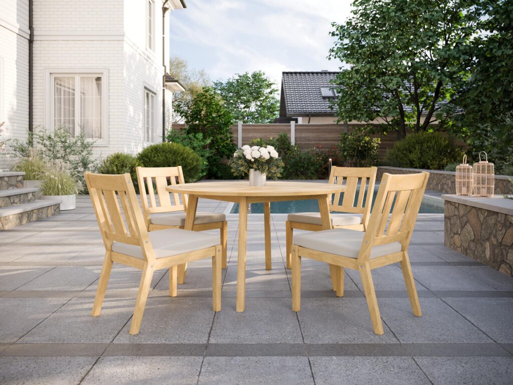 Foundations_52_Round_Teak_Lifestyle2