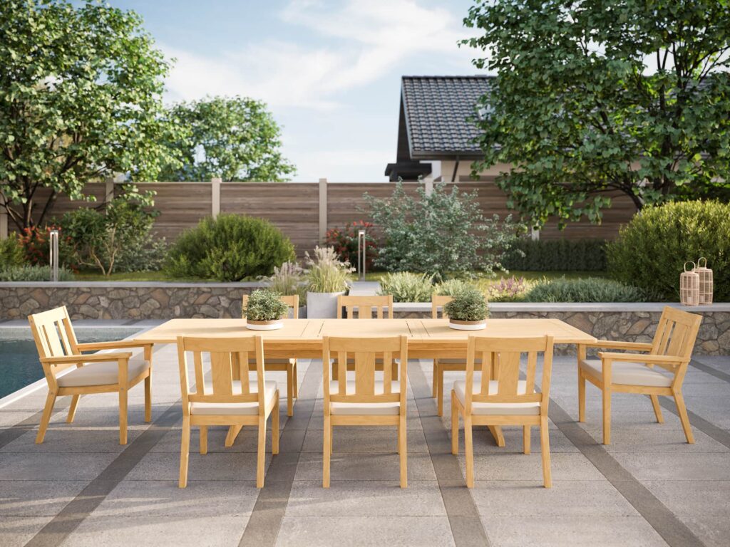 Foundations_93_122x38_Rectangular_Extension_dining_table_Teak_Lifestyle1