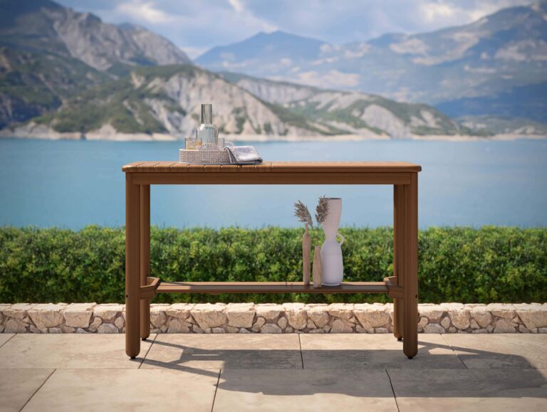 JensenOutdoor_FoundationsCollection_MosaicConsoleTable-Lifestyle1